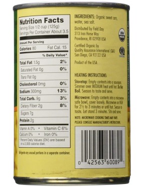 Field Day Whole Kernel Corn (12x15.25 Oz)