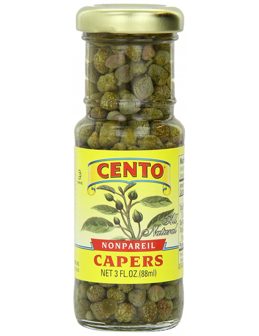 Cento Capers Nonpareil (12x3 OZ)