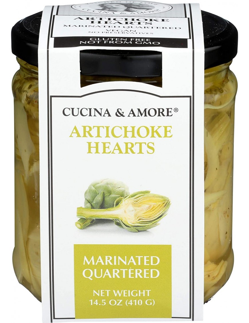Cucina & Amore Artick Qtr Marinated (6x14.5OZ )