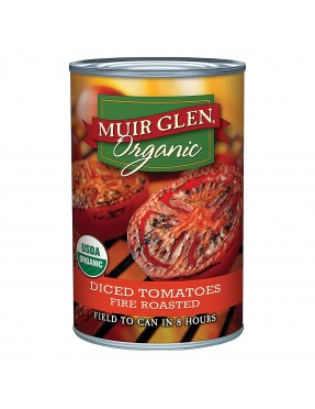 Muir Glen Diced Fire Roasted Tomato (12x14.5 Oz)