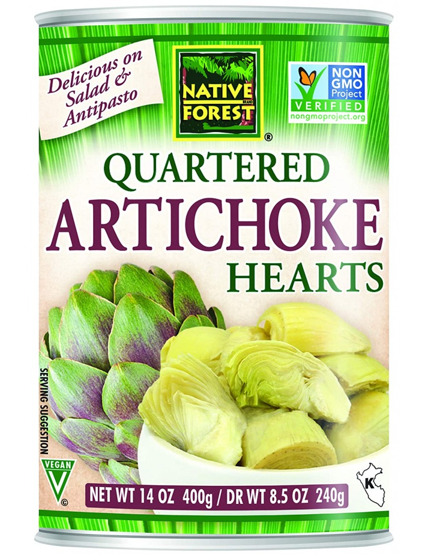Native Forest Artichoke Hearts Quarter (6x14.12 Oz)