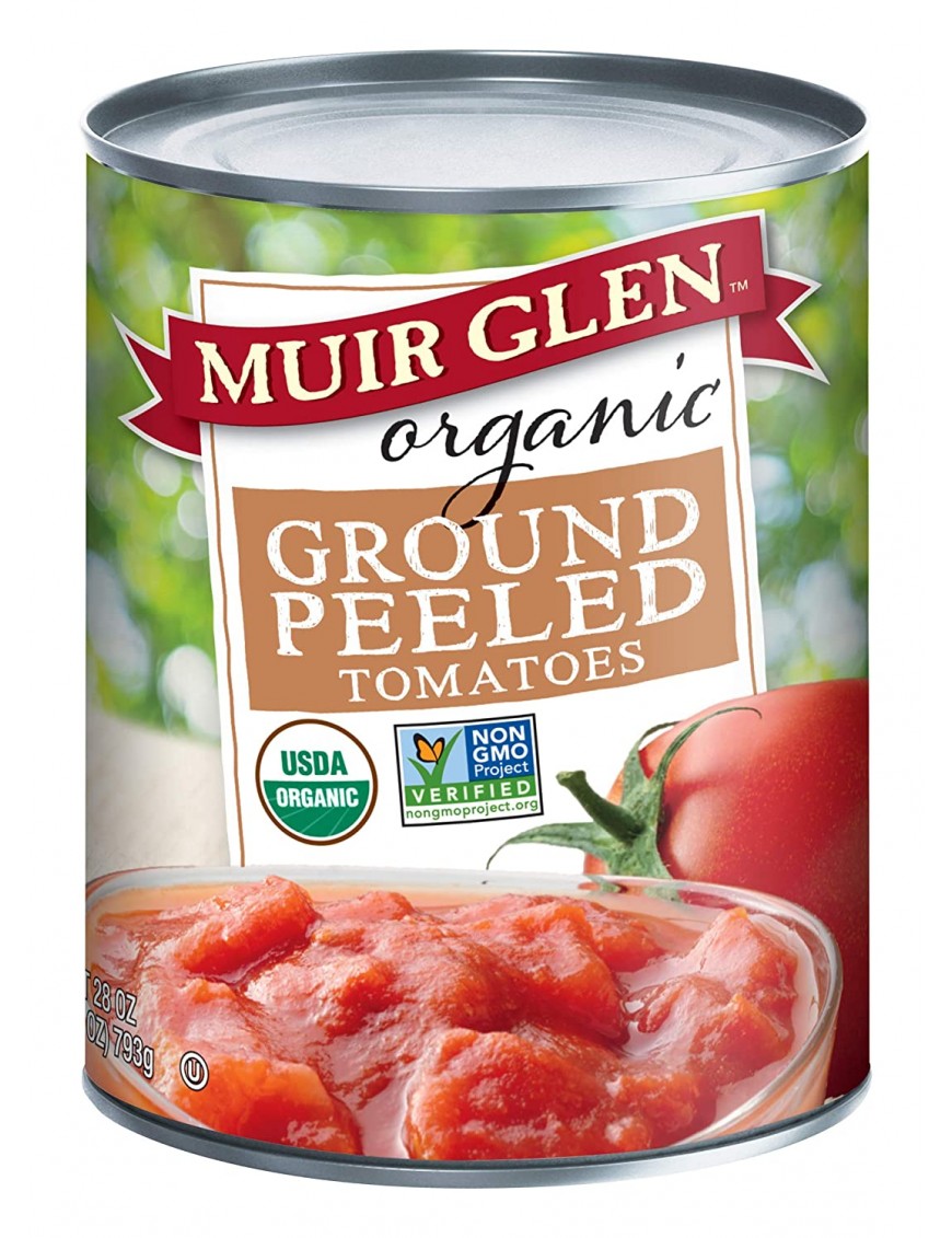 Muir Glen Ground Peeled Tomato (12x28 Oz)