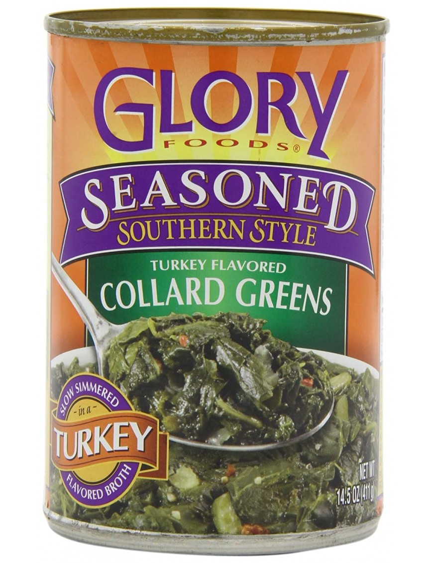 Glory Foods Turnip Greens Turkey Flavored (12x14.5Oz)