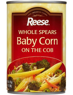 Reese Whole Spear Baby Corn On Cob (12x15Oz)