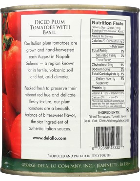 De Lallo Italian Diced Tom (12x28OZ )