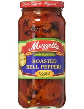 Mezzetta Golden Roasted Red Bell Peppers (6x16Oz)