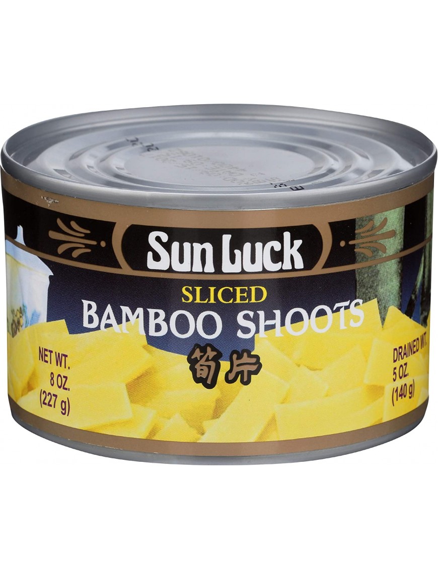 Sun Luck Sliced Bamboo Shoots (12x8 Oz)