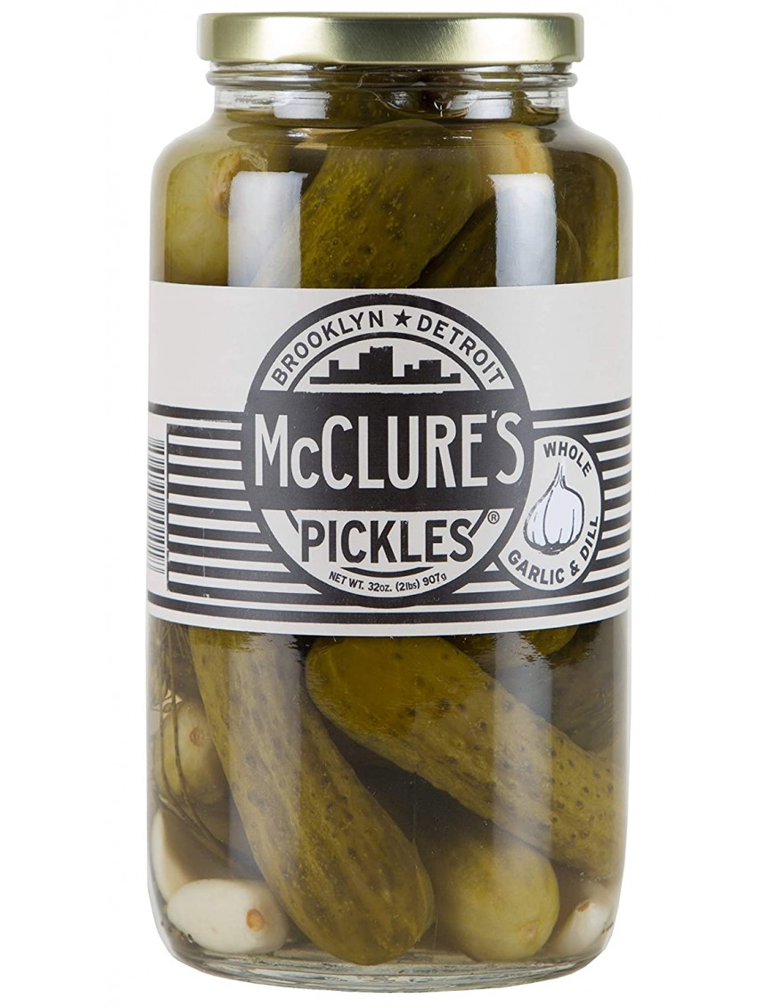 Mcclure's Pickles Garlic Dill Spears (6x32Oz)