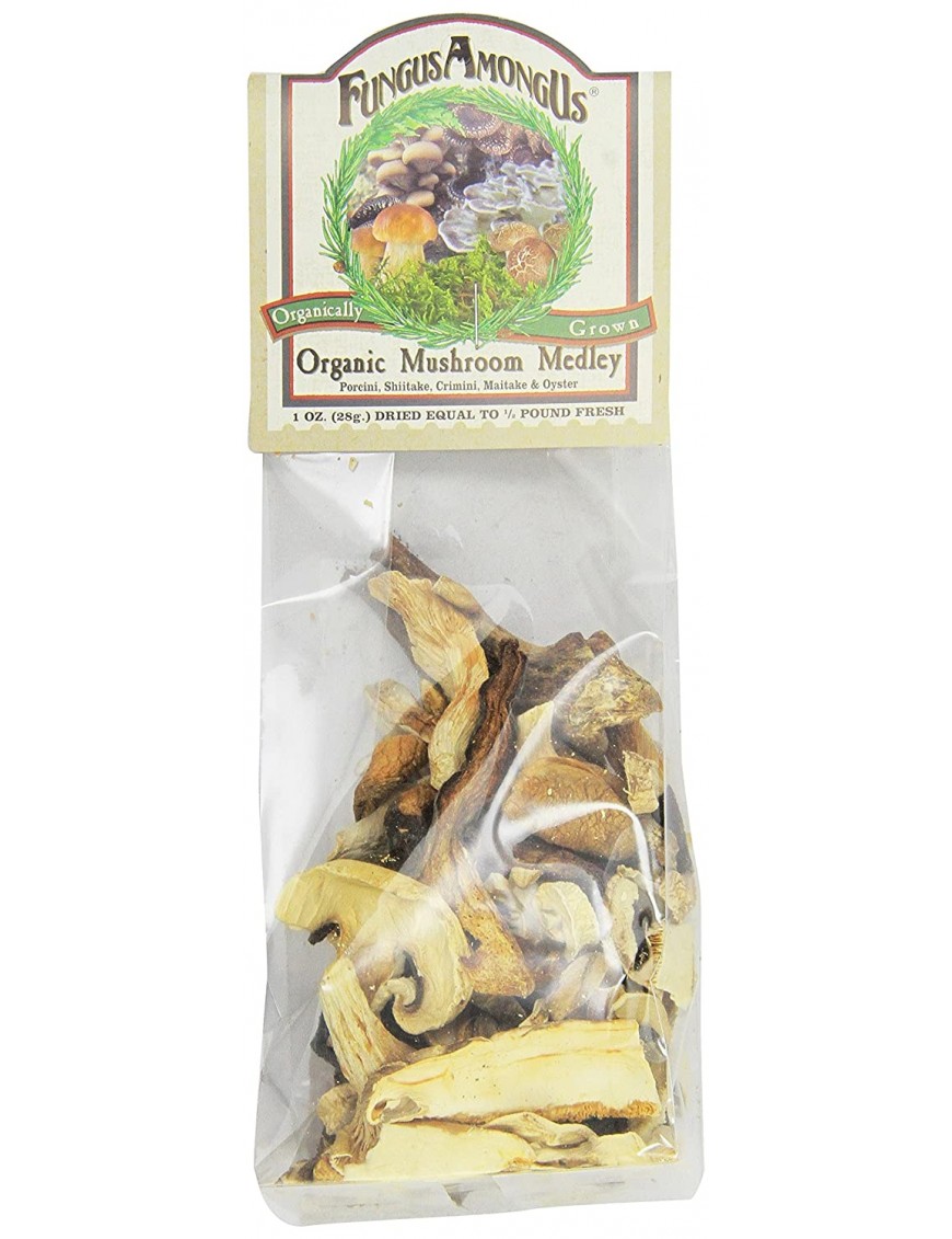 Fungus Among Us Dried Mushroom Medley (8x1 Oz)