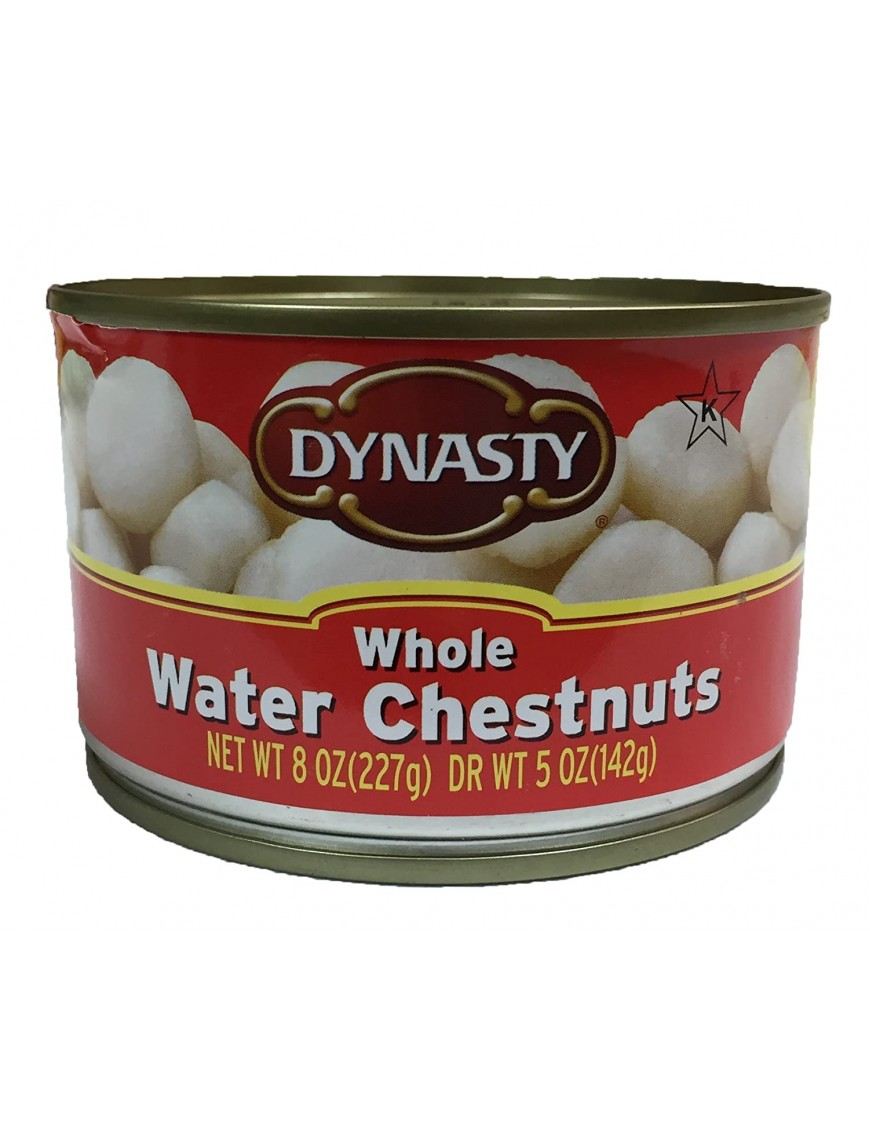 Dynasty Water Chestnuts Whole (12x8Oz)
