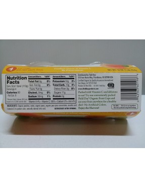 Field Day Organic Diced Peaches & Pearscups (6x4PK )