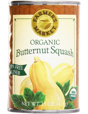 Farmer's Market Pure Butternut Squash (12x15 Oz)