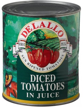 De Lallo Dcd Tom In Juice (12x28OZ )