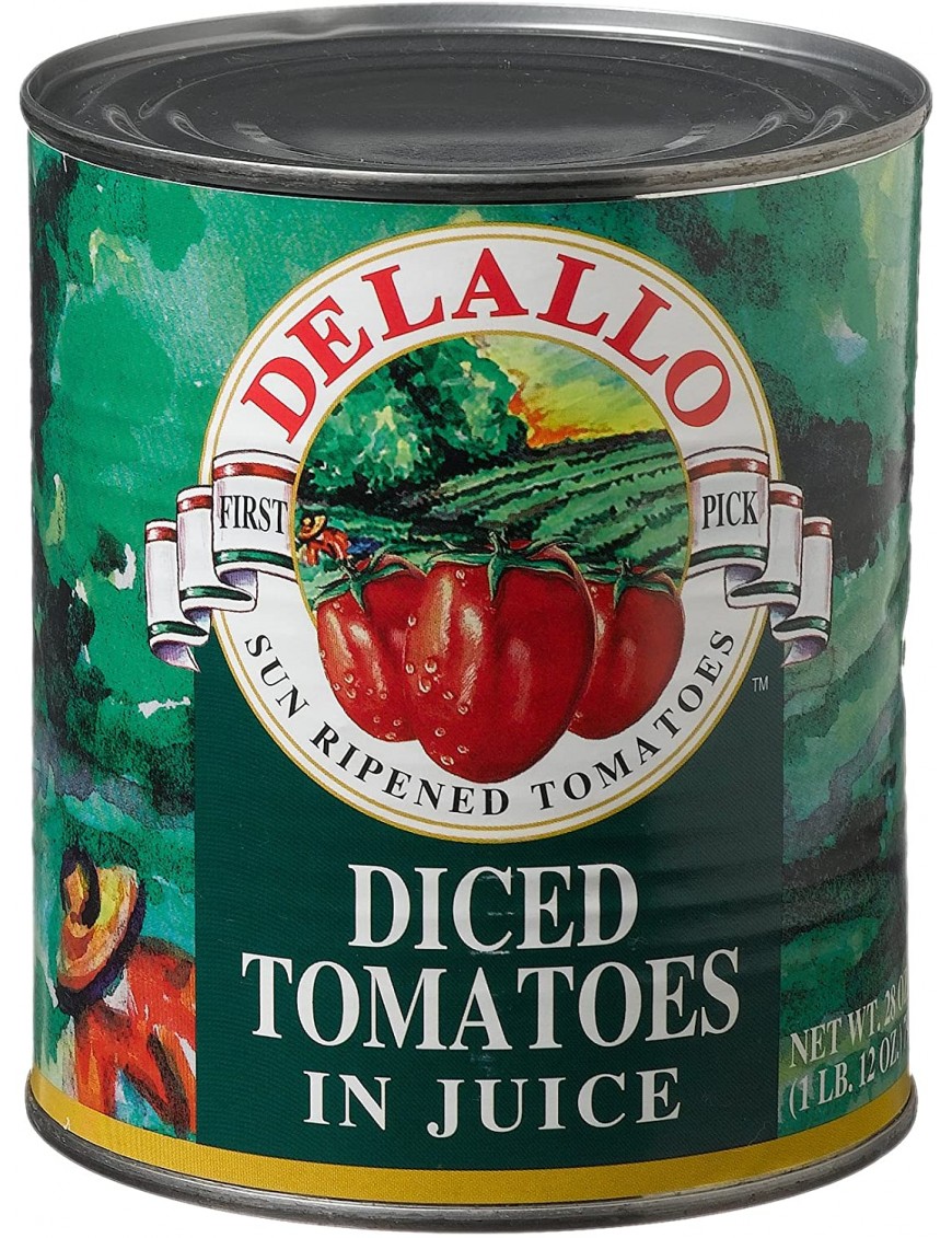 De Lallo Dcd Tom In Juice (12x28OZ )