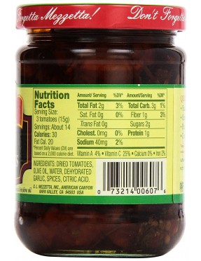 Mezzetta Sun Ripened Dried Tomatoes In Olive Oil (6x8Oz)