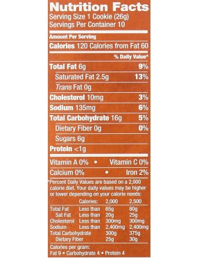 Udi's Gluten Free Seaslt Caramel Cshw Cookie (6x9.17OZ )