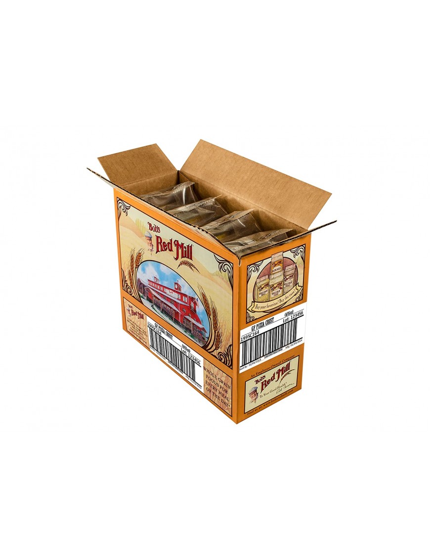 Bob's Red Mill Gluten Free Pizza Crust Mix, 16-ounce (Pack of 4)