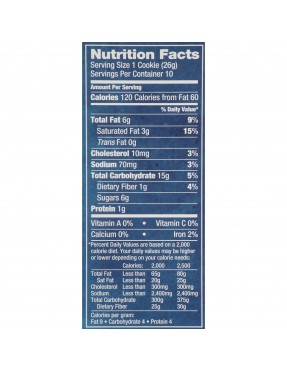Udi's Gluten Free Peanut Butter Coconut Cookie (6x9.17OZ )