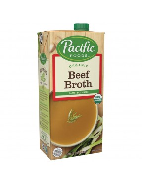 Pacific Natural Foods Ls Beef Broth (12x32OZ )