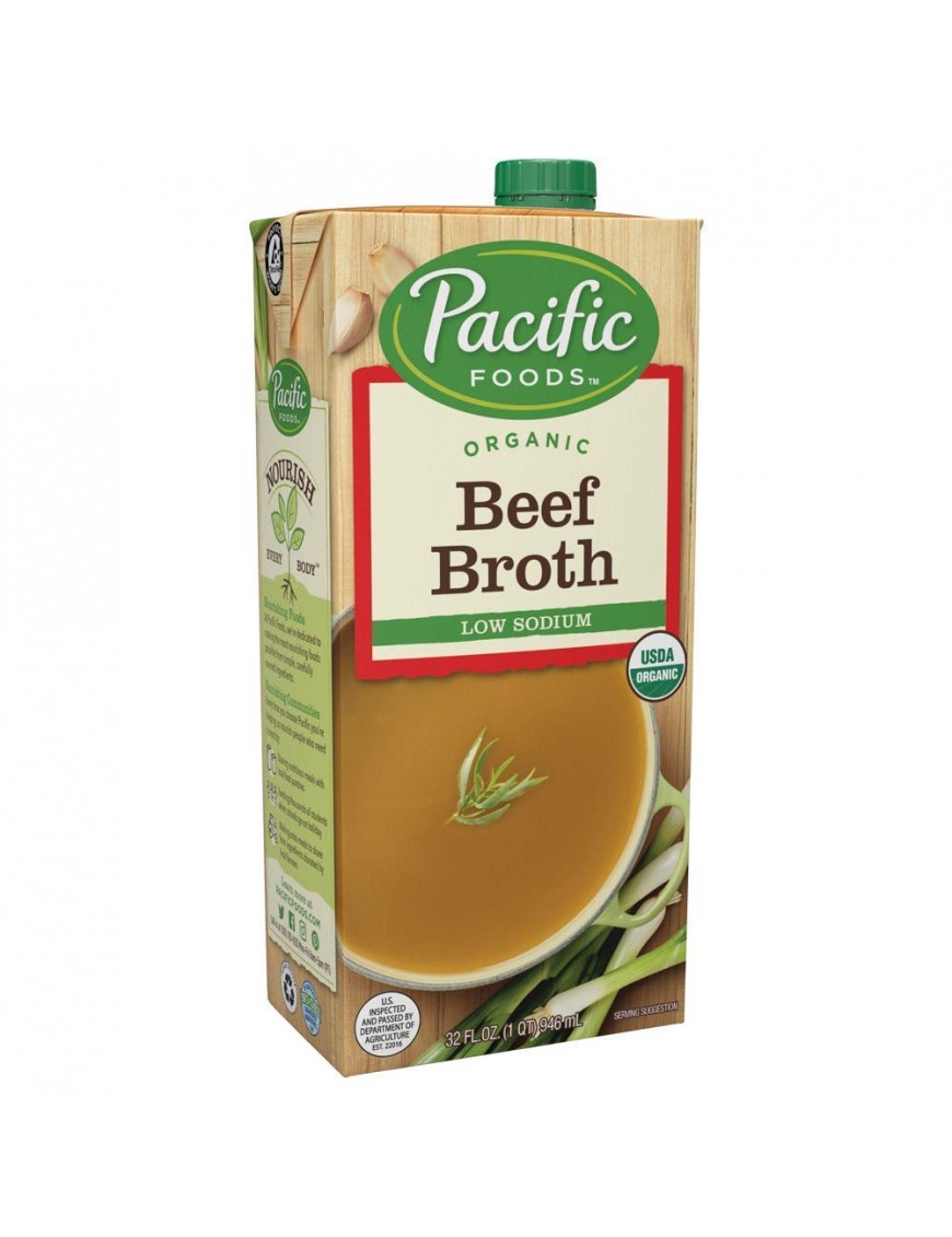 Pacific Natural Foods Ls Beef Broth (12x32OZ )