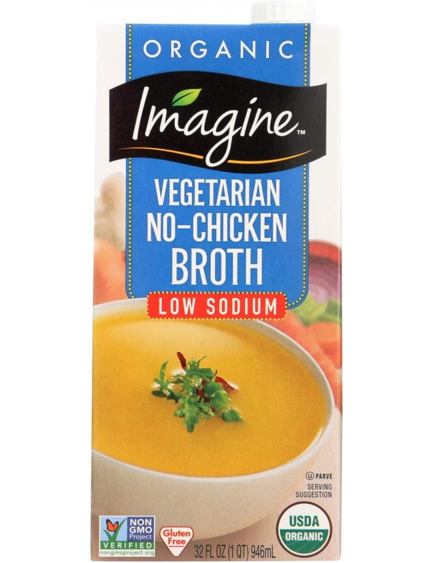 Imagine Foods No Chicken Broth Ls (12x32OZ )