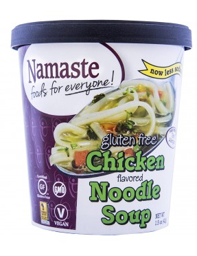 Namaste Foods Chicken Noodle, Flvrd Non Meat (12x1.5 OZ)