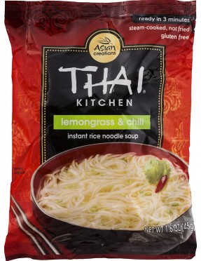 Thai Kitchen Lemongrass & Chili Instant Rice Noodle Soup (12x1.6 OZ)