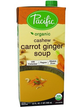 Pacific Natural Foods Cashew Carrot Soup (12x32OZ )