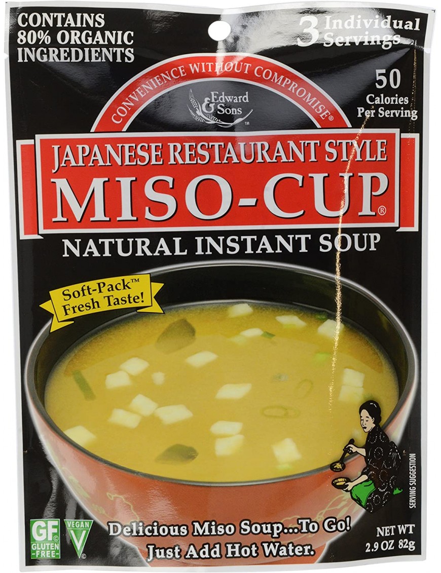 Edward & Sons Japanese Miso Cup (6x2.9OZ )